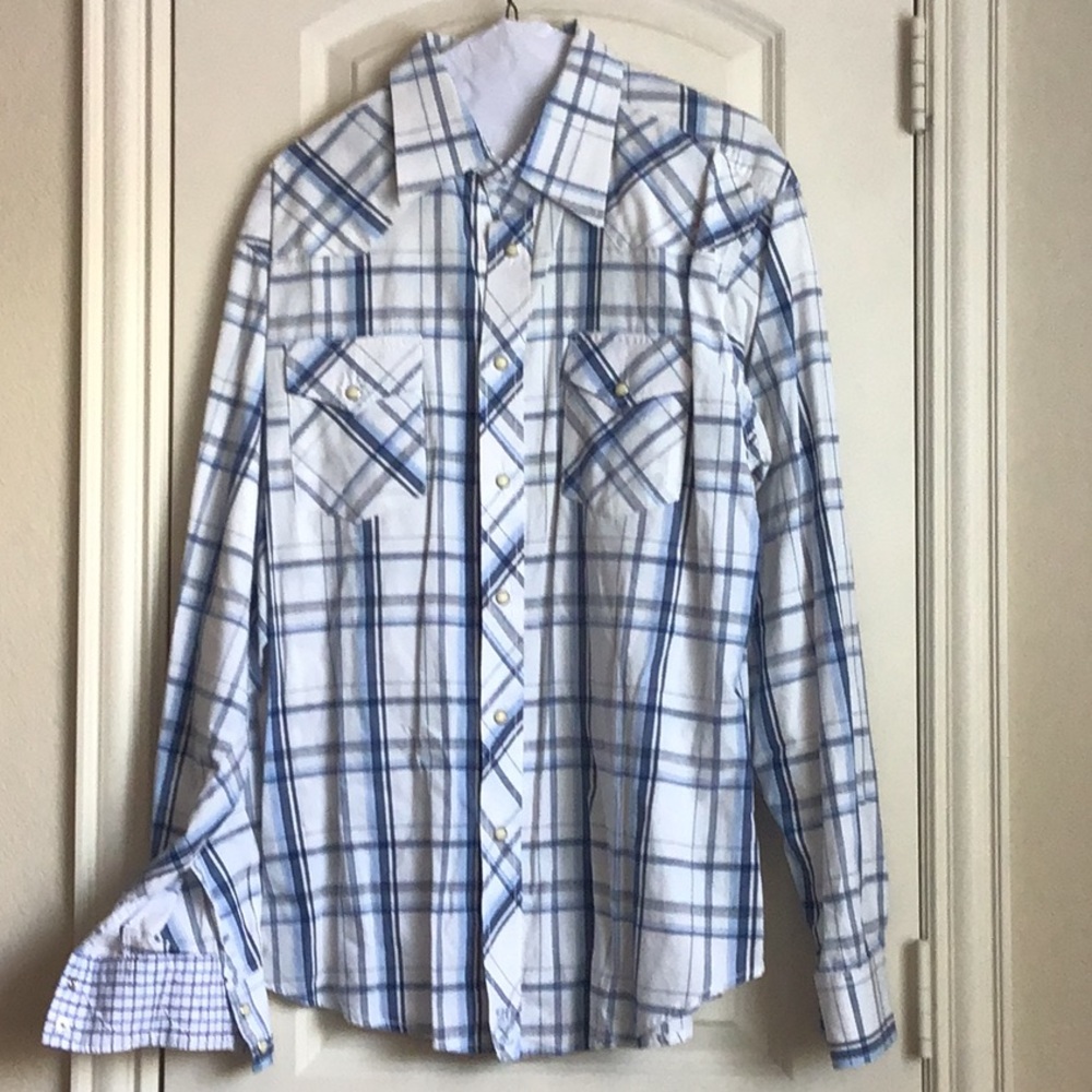 Twenty X western shirt with pearl buttons size XL